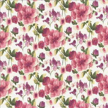 Kasmir Fabrics Ambrose Garden Raspberry Fabric 